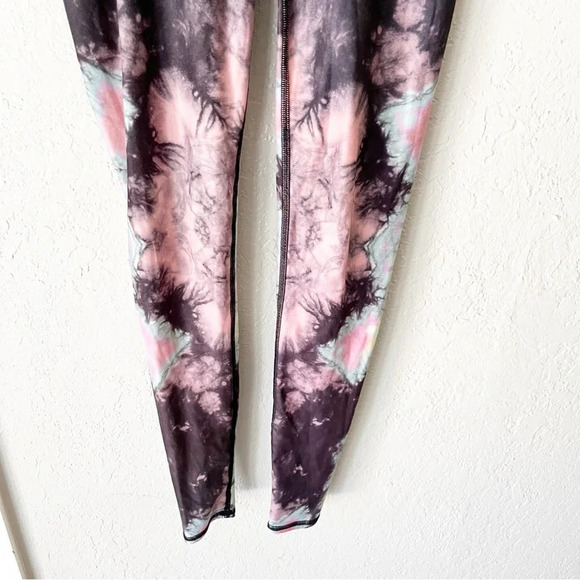 Teeki Leggings Women's XS Eagle Feather Dreamcatcher Tie Dye Bohemian Yoga - Picture 5 of 9